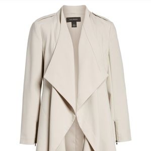 Halogen drape jacket